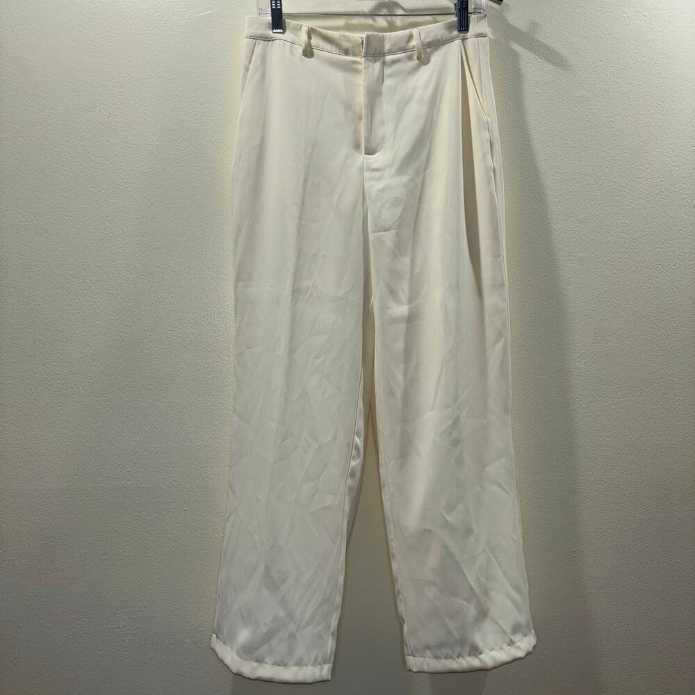 SNDYS Cream Tailored Trousers Pants – NWT